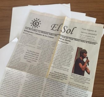 Viterbo’s El Sol, only Spanish newspaper in tri-state area