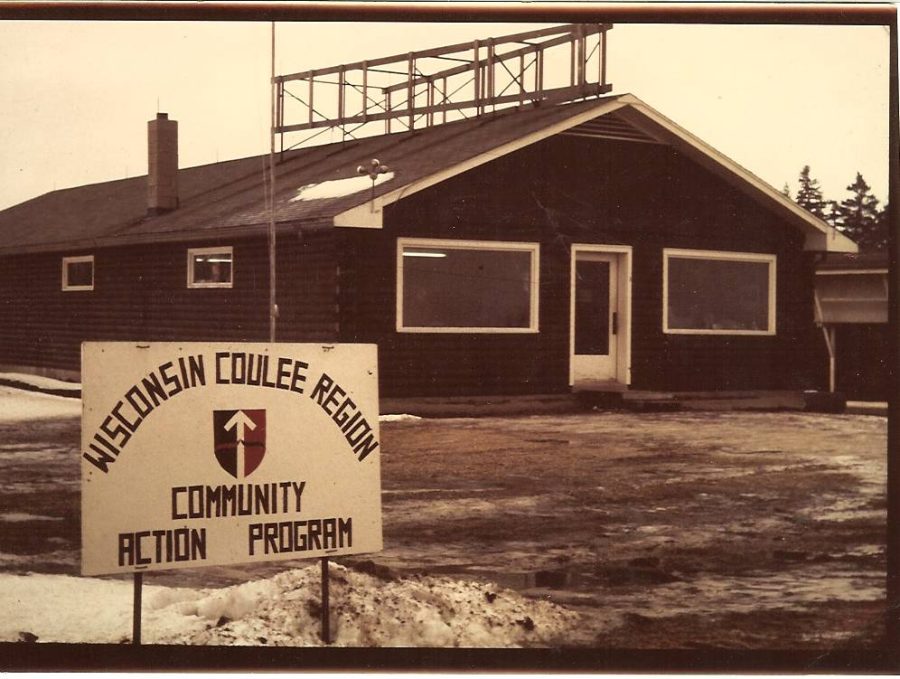 One of the first Couleecap offices  
