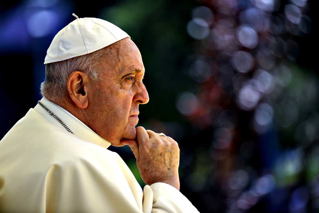 Image of Pope Francis, NPR 