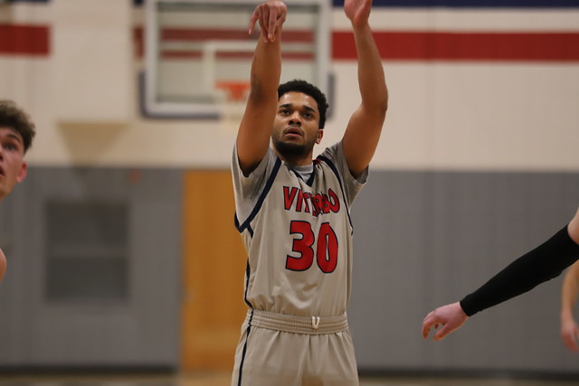 Ogunsanya shoots his second free throw